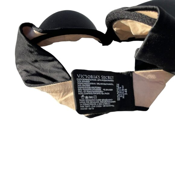 Victoria Secret Biofit Multiway 34B Bra - Black (no straps) - Picture 5 of 7